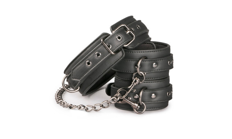 Leather Collar With Anklecuff - Image 1