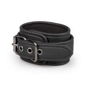 Black Faux Leather Handcuffs - Image 5