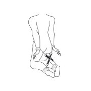 Black Leather Hogtie - Image 2