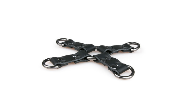 Black Leather Hogtie - Image 5