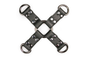 Black Leather Hogtie