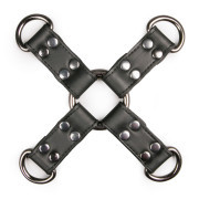 Black Leather Hogtie - Image 1