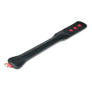 Long Leather Paddle With Heart - Image 4