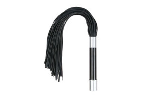 Long Flogger With Metal Grip