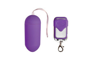 Remote Controllable Vibrating Egg - Purple