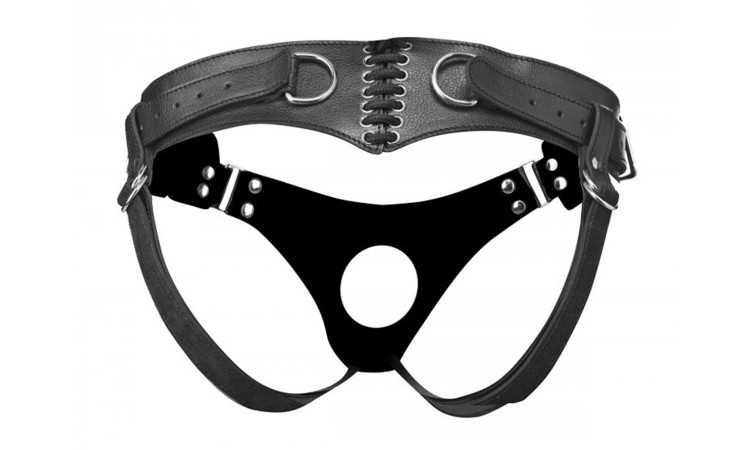 Bodice Corset Style Strap On Harness - Image 2