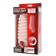 Really Ample Ribbed Penis Enhancer Sheath - Image 4