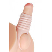 Really Ample Ribbed Penis Enhancer Sheath - Image 1