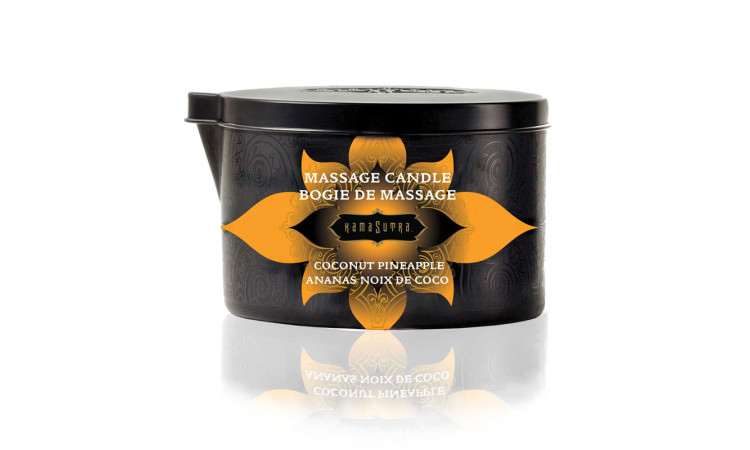 Kamasutra Massage Candle Coconut Pineapple - Image 1