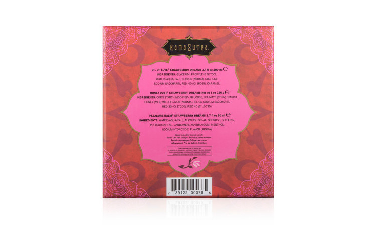 Kamasutra Treasure Trove Strawberry Massage Set - Image 9