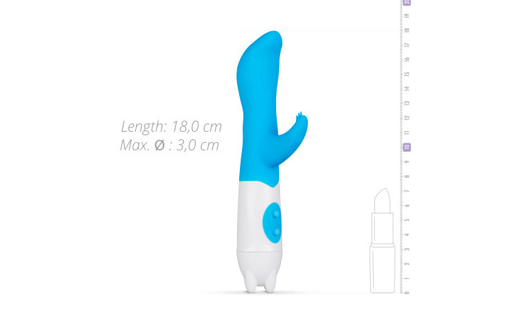 Petite Piper G-spot Vibrator - Blue - Image 5