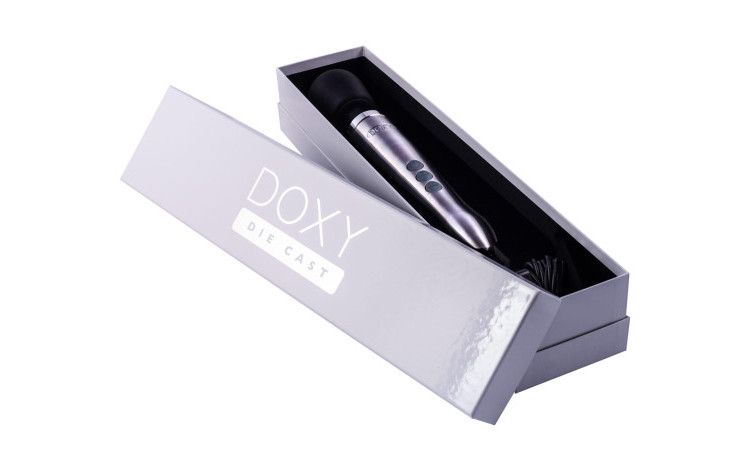 DOXY Die Cast Vibrator - Silver - Image 8