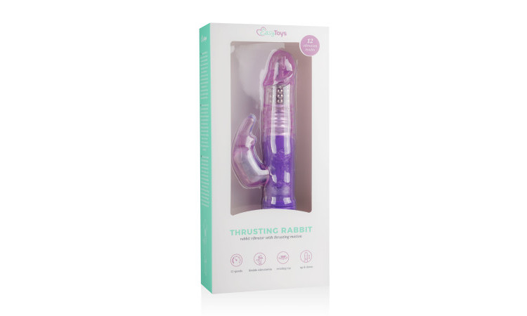 EasyToys Rabbit Vibrator - Purple - Image 7