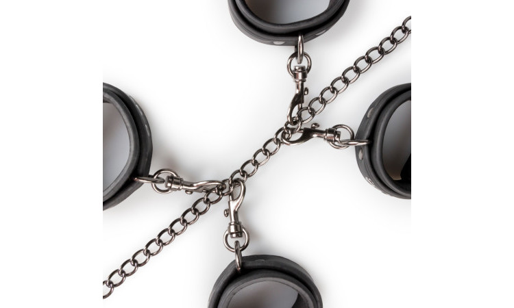 Fetish set with collar, ankle- and wrist cuffs - Image 7