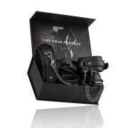 Fetish set with collar, ankle- and wrist cuffs - Image 8