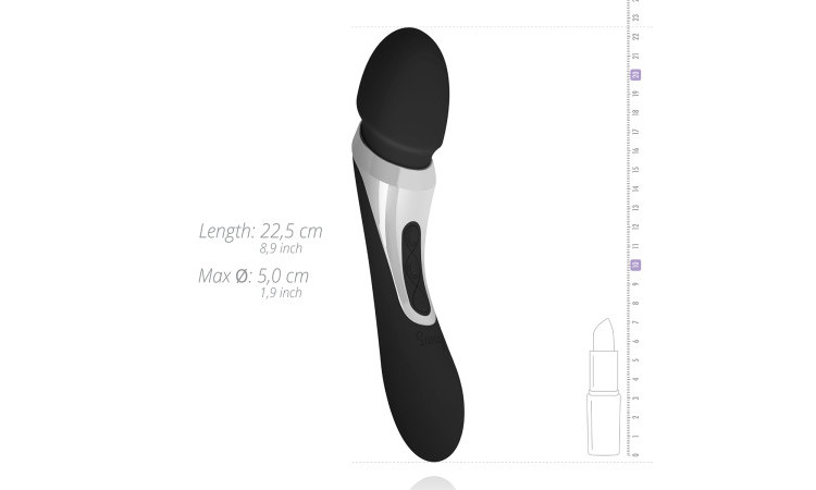 Sway Vibes Wand Vibrator - Black - Image 7