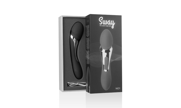 Sway Vibes Wand Vibrator - Black - Image 8