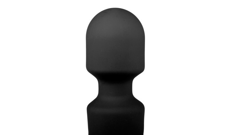EasyToys Mini Wand Vibrator - Black - Image 2