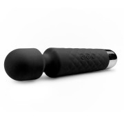 EasyToys Mini Wand Vibrator - Black - Image 3