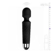 EasyToys Mini Wand Vibrator - Black - Image 4
