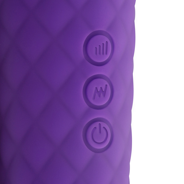 EasyToys Mini Wand Vibrator - Purple - Image 5