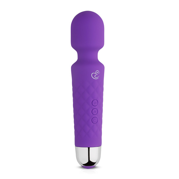 EasyToys Mini Wand Vibrator - Purple - Image 2