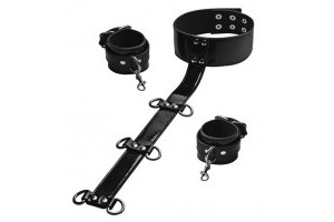 Bound Around Neck to Wrist Restraints