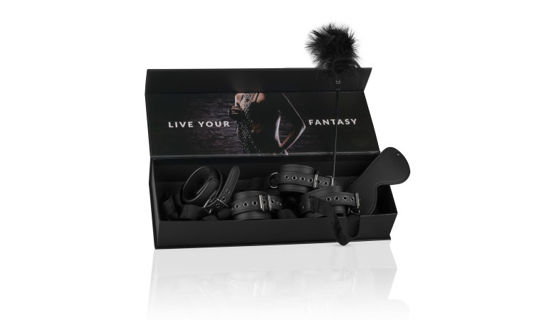 Bondage Kit  handcuffs, ankle cuffs eye mask - Image 9