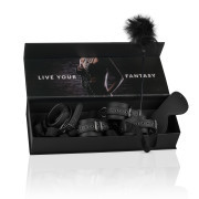 Bondage Kit  handcuffs, ankle cuffs eye mask - Image 9
