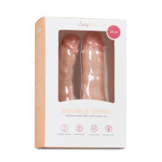 Realistic Double Dildo With Suction Cup - 18 cm - Image 2