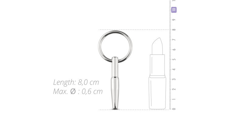 Hollow Metal Penis Plug - Image 4