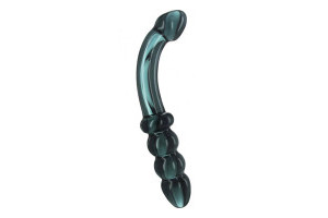 Hamsa G-Spot-/Prostate Dildo - Smoky Jade