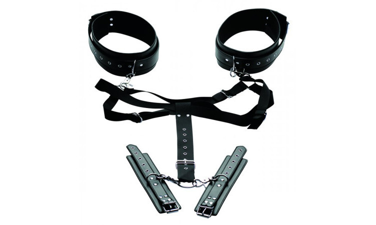 Acquire Easy Access Thigh Harness with Wrist Cuffs - Image 1