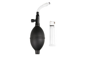 Clitoral Pumping System with Detachable Acrylic Cylinder