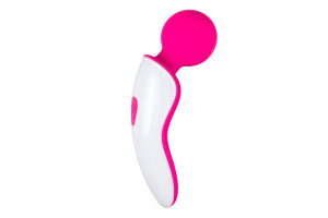 Mini Wand Massager - Pink / White