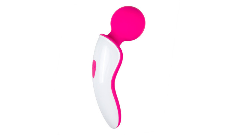 Mini Wand Massager - Pink / White - Image 1