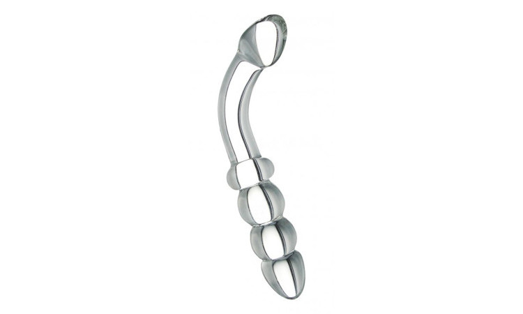 Hamsa Glass G-spot/P-spot Dildo - Image 1