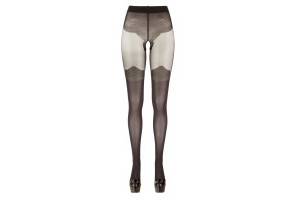 Tights With Stockings Look