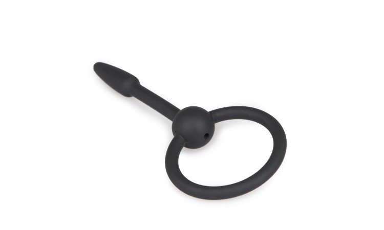 Small Silicone Penis Plug With Pull Ring - Image 3