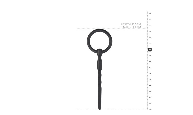Silicone Penis Plug With Pull Ring - Image 4