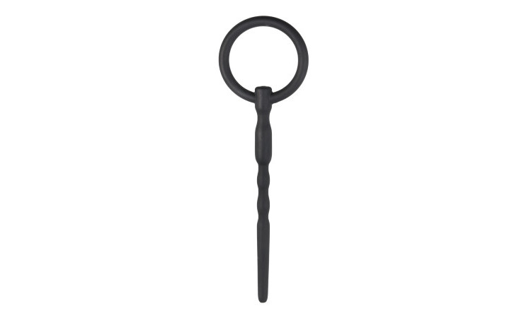 Silicone Penis Plug With Pull Ring - Image 1
