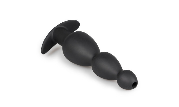 Long Hollow Silicone Butt Plug - Image 2