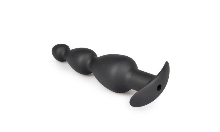 Long Hollow Silicone Butt Plug - Image 3