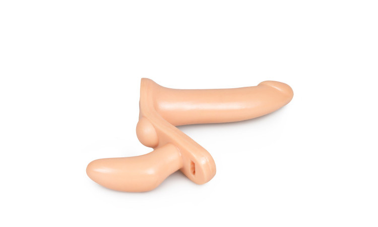 Plena II Double Penetration Adjustable Strap on Harness - Image 3