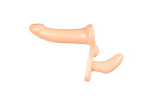 Plena II Double Penetration Adjustable Strap on Harness