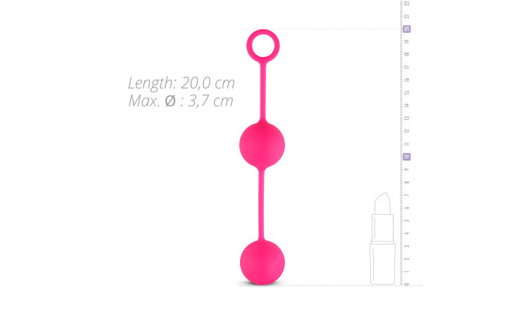 Love Balls With Counterweight - Pink - Image 5