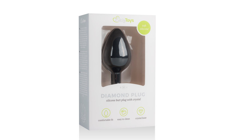 Diamond Plug Medium - Black - Image 4