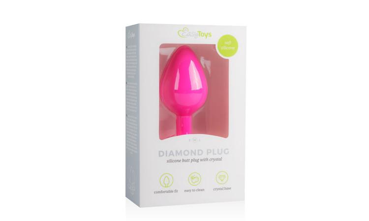 Diamond Plug Medium - Pink - Image 4