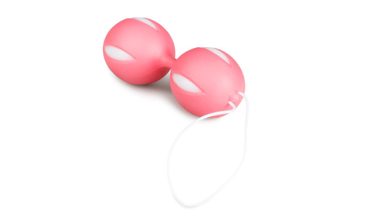 Wiggle Duo Kegel Ball - Pink/White - Image 3