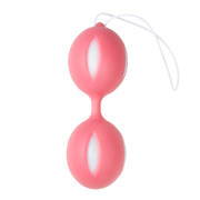 Wiggle Duo Kegel Ball - Pink/White - Image 1